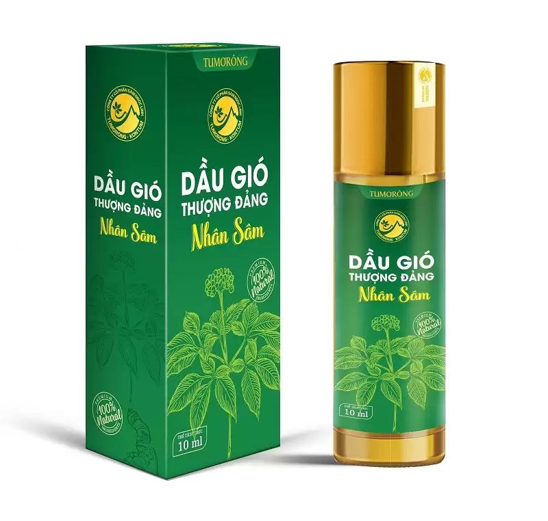 Dầu gió nhân sâm